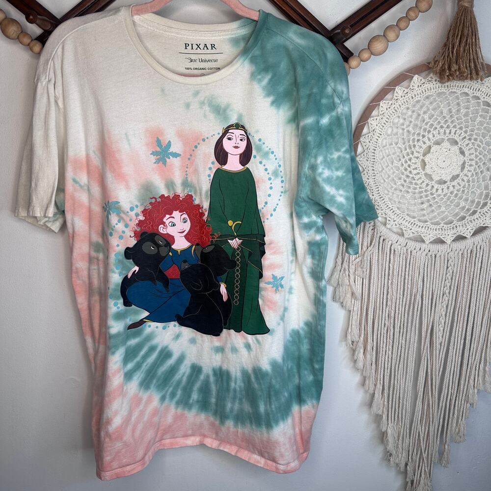 Disney Her Universe Brave Merida Tie Dye Oversize T